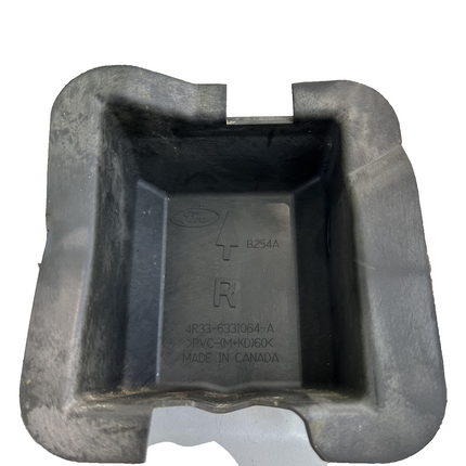 05-09 Ford Mustang Rear Seat Belt Quarter Right Interior Rubber Panel OEM