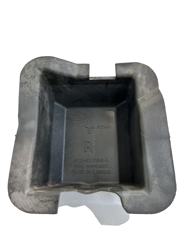 05-09 Ford Mustang Rear Seat Belt Quarter Right Interior Rubber Panel OEM