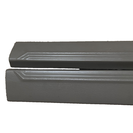 99-04 Ford Mustang Door Sill Trim RH LH Pair Set Tan OEM