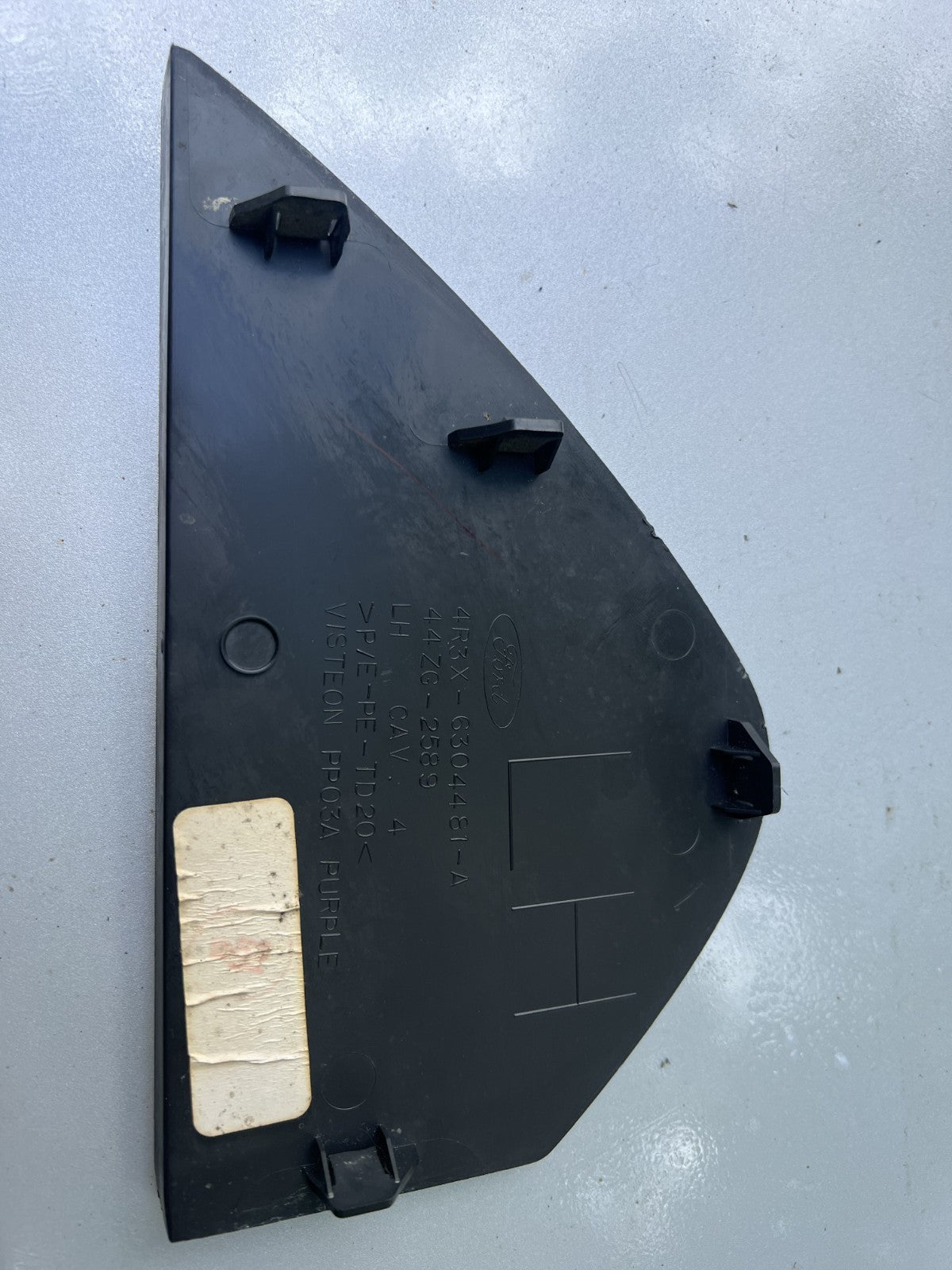 05-09 Ford Mustang Side Dash Panel Trim Black Driver LH 4R3X-6304480-AB