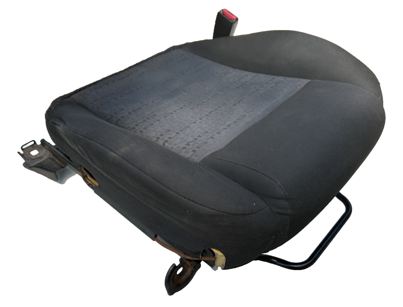 05-09 Ford Mustang 4 Way Manual Seat Track Passenger RH OEM W/ Seat Base Cloth