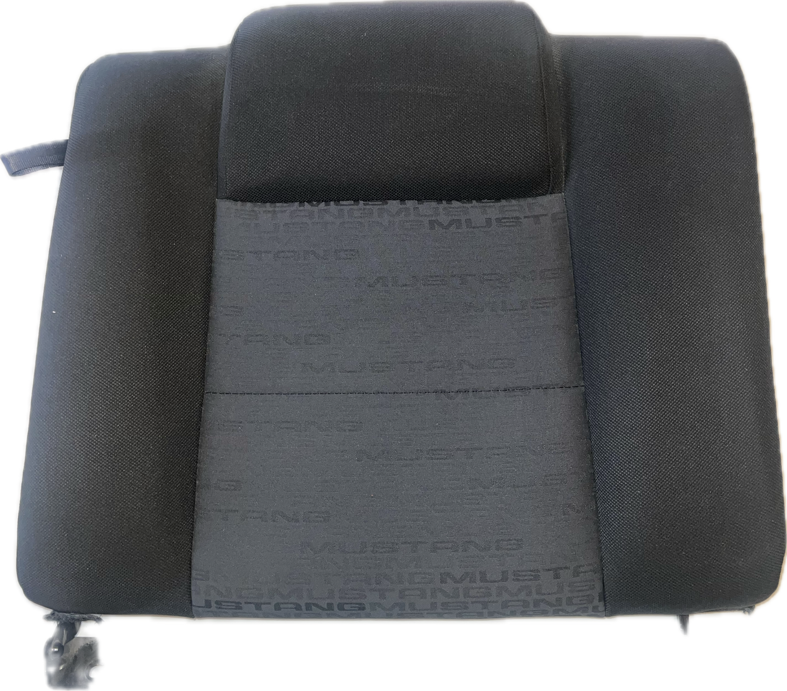 05-09 Ford Mustang Charcoal Black Cloth Seat Back RH Passenger OEM
