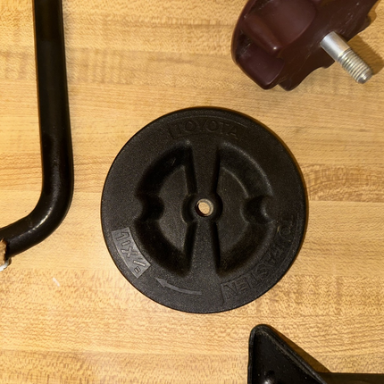 02-06 Toyota Camry Emergency Spare Tire Jack Kit With Lug Wrench OEM Working