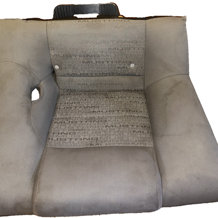 05-09 Ford Mustang Dove Grey Cloth Rear Seat Bottom OEM