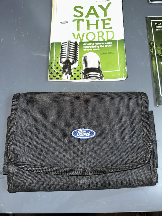 10-14 Ford Mustang Owner’s Manual With Book Guide OEM - From 2012 Mustang