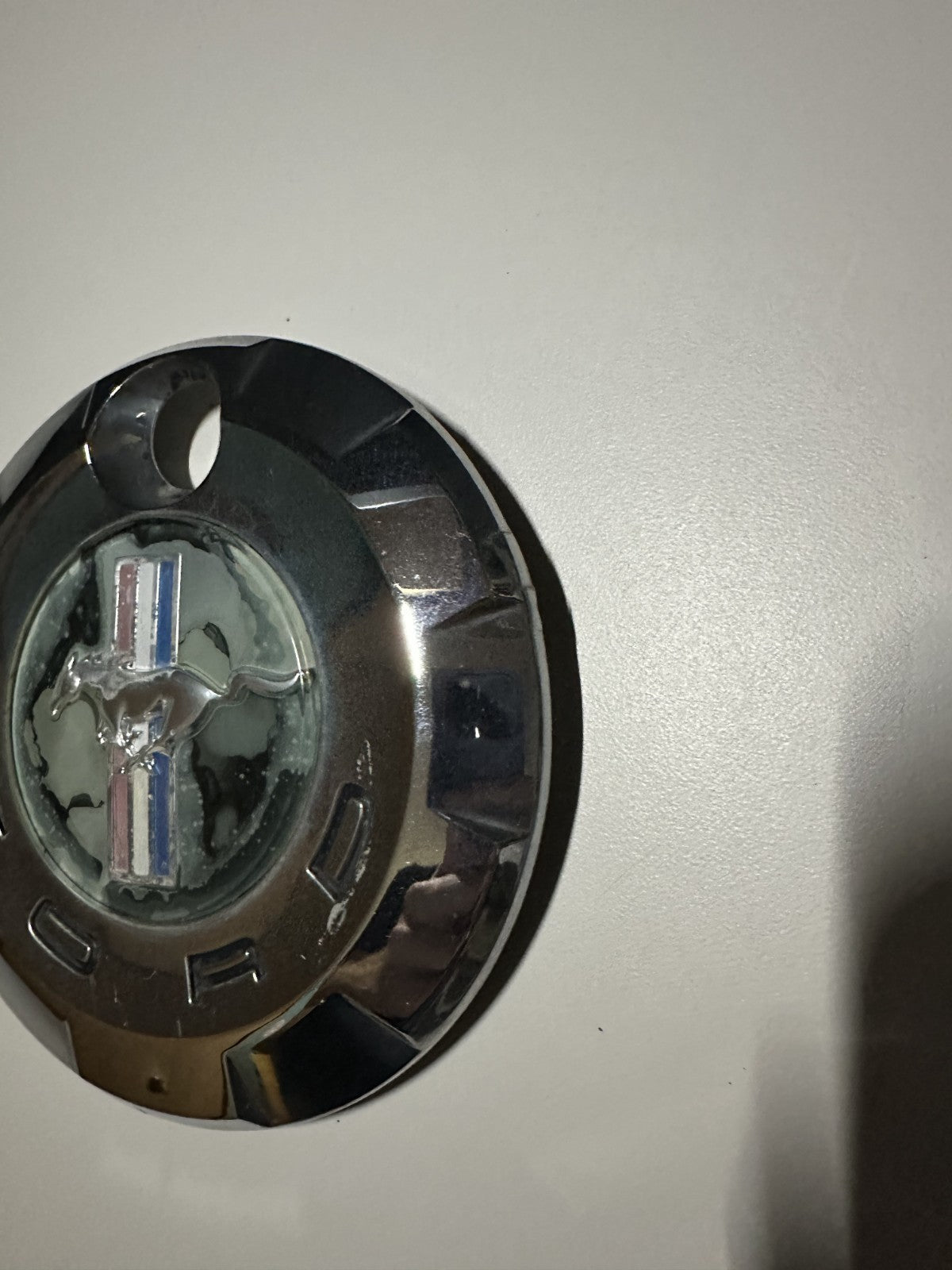 05-09 Ford Mustang V6 Horse Pony Rear Trunk Badge Classic Gas Cap OEM