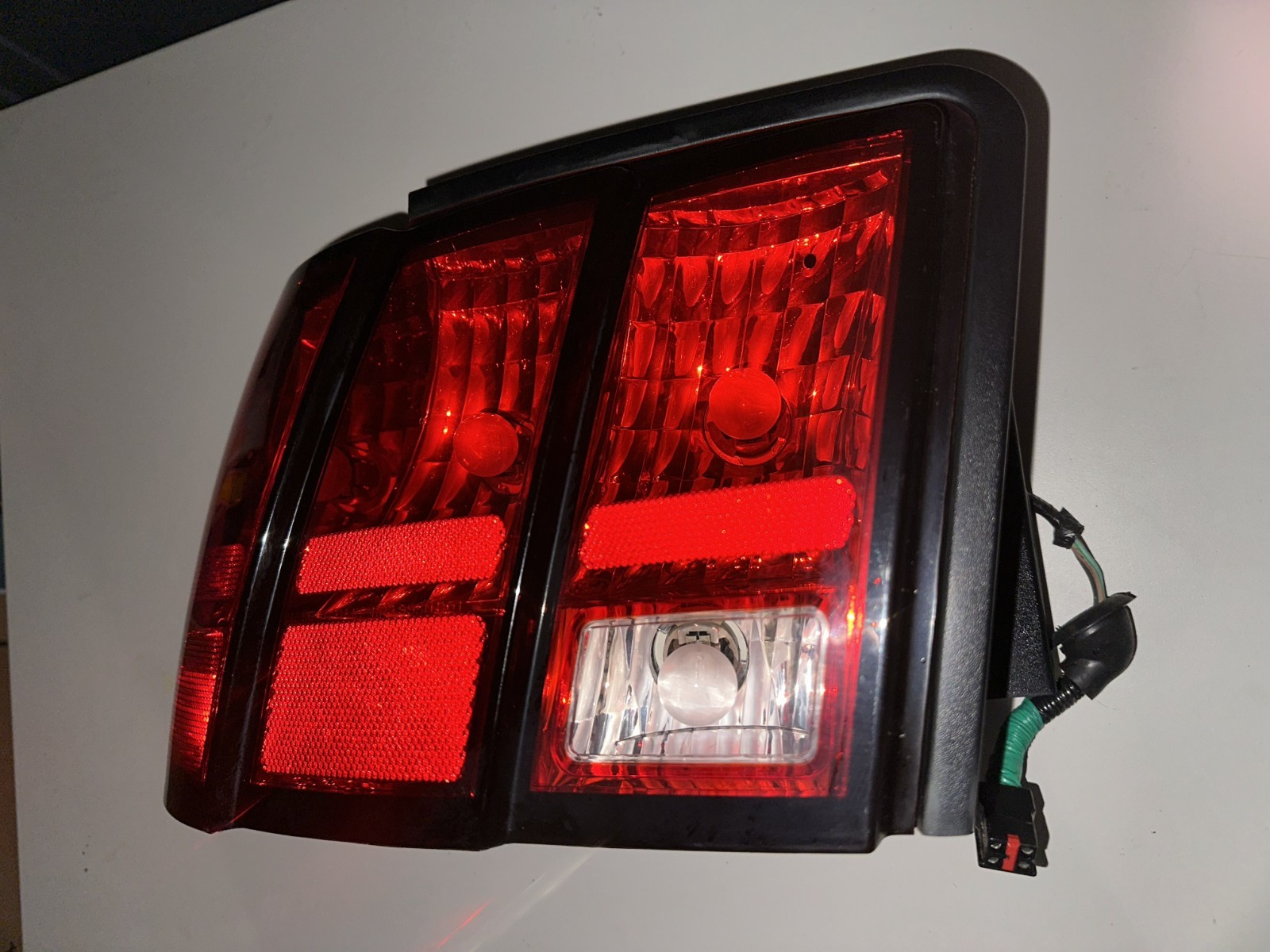 99-04 Ford Mustang Tail Lamps Tail Lights OEM With Bulbs And Wiring