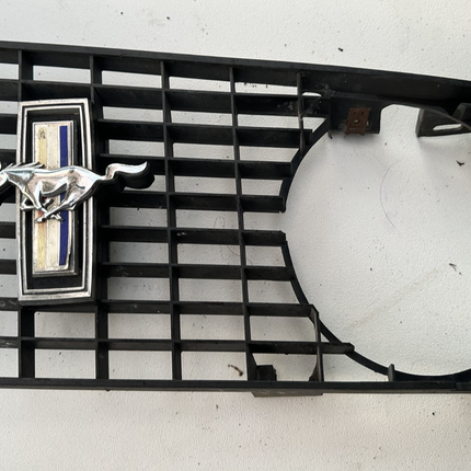 1969 OEM Ford Mustang Grille Black Original Ford W/ Bracket
