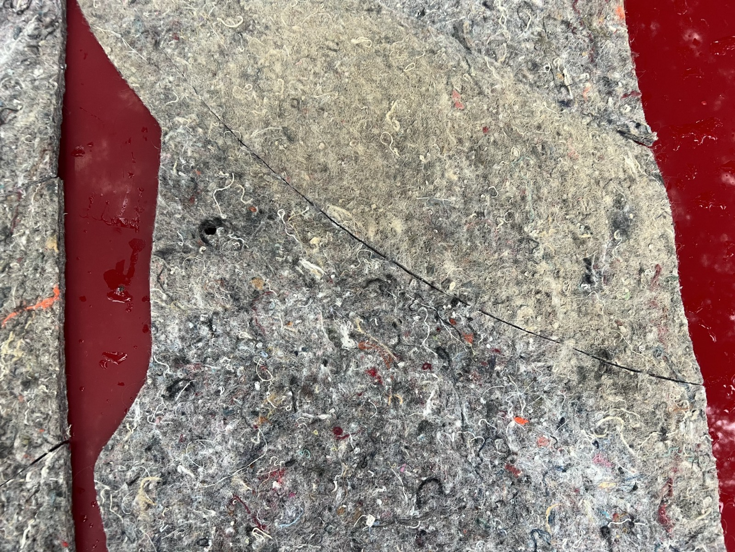 05-09 Ford Mustang Rear Window Lower Quarter Panel Sound Deadning Pair OEM