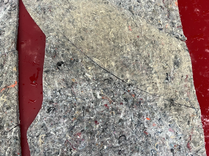 05-09 Ford Mustang Rear Window Lower Quarter Panel Sound Deadning Pair OEM