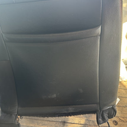 10-14 Ford Mustang Front Right RH Passenger Black Upper Seat Back Leather OEM