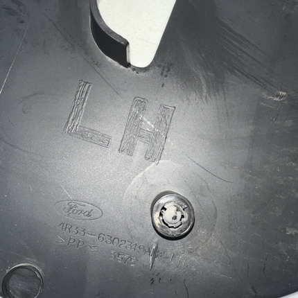 05-09 Ford Mustang Driver Lower Kick Panel Trim Cover Fuel Cutoff Black OEM