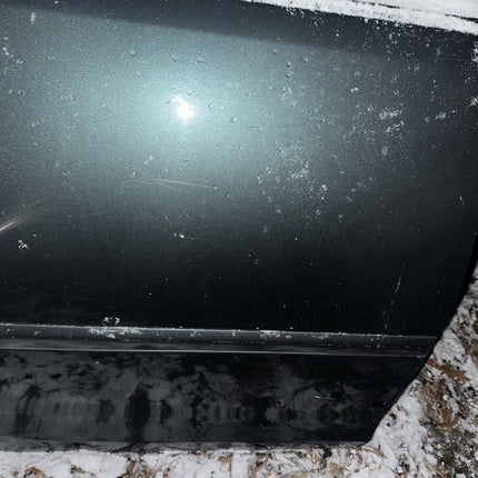 2002-2006 Toyota Camry Rear Left Driver Exterior Door Complete Dark Green OEM