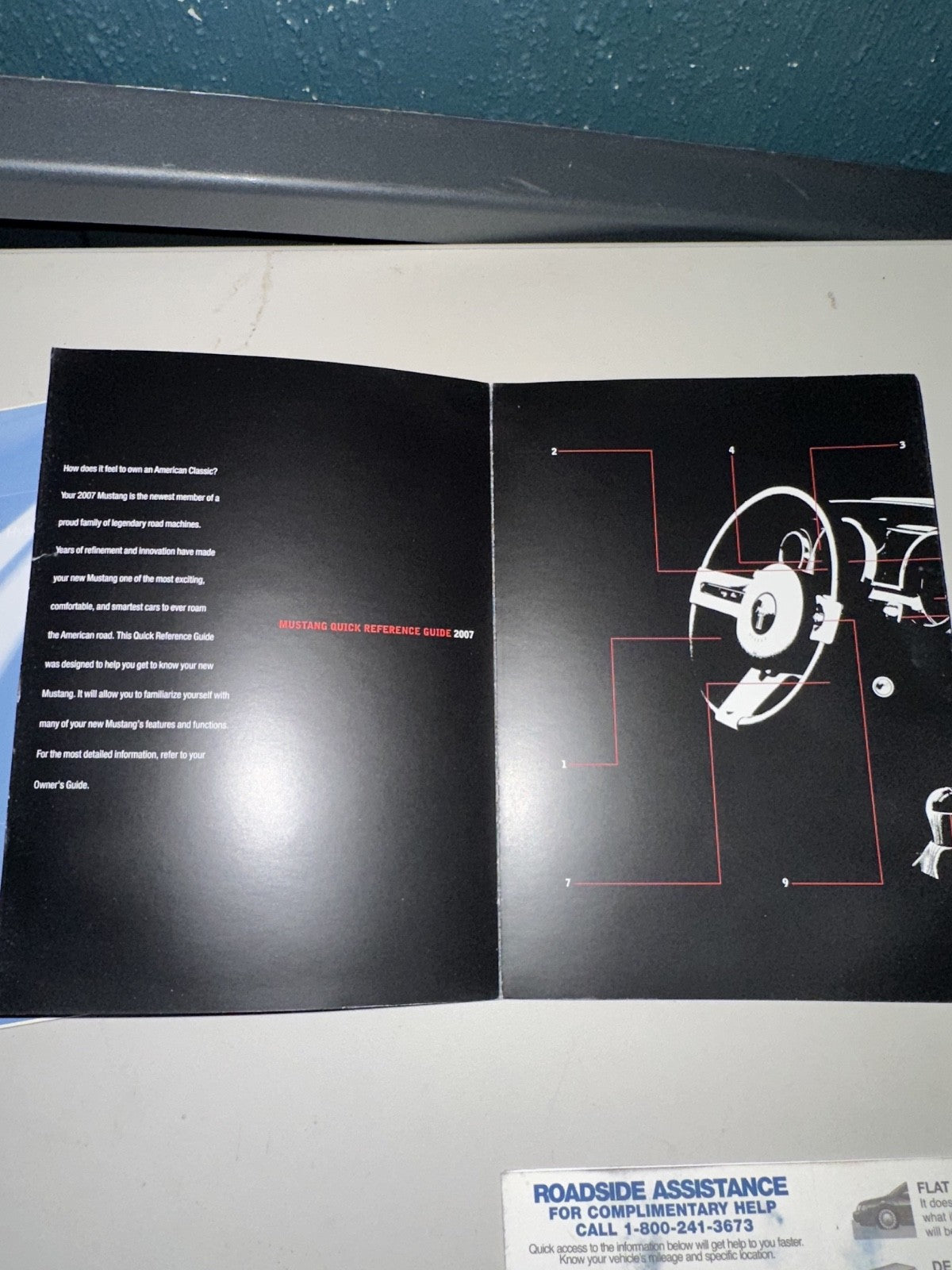 05-09 Ford Mustang Owner’s Manual With Book OEM - From 2007 Mustang