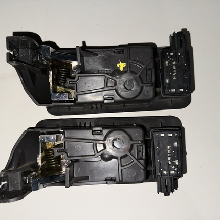 10-14 Ford Mustang LH RH Driver Passenger Pair Interior Chrome Door Handles OEM