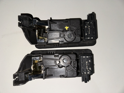 10-14 Ford Mustang LH RH Driver Passenger Pair Interior Chrome Door Handles OEM