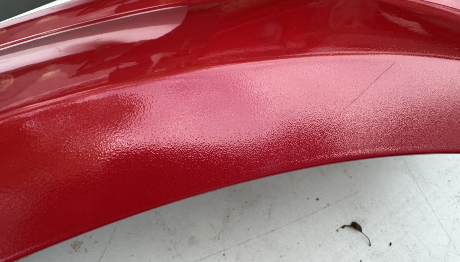 05-09 Ford Mustang Front Passenger Side Base Red Fender W/ Stripe