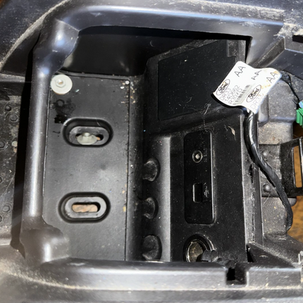 10-14 Ford Mustang Front Center Floor Console Lid OEM myColor Black