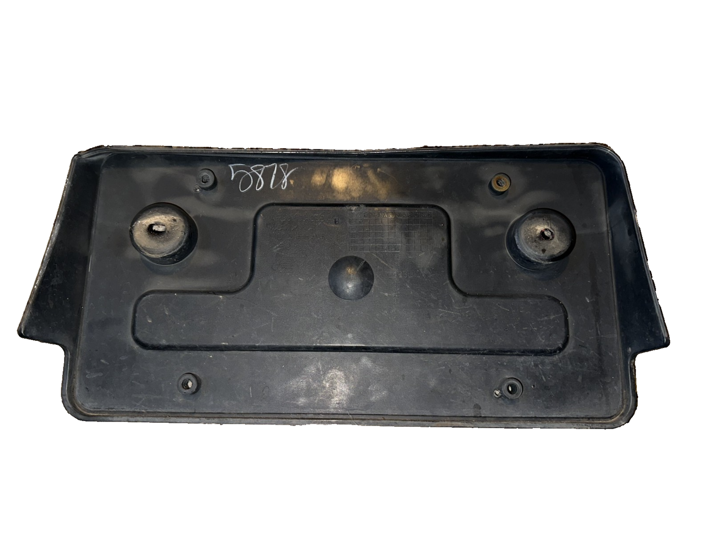 10-12 Ford Mustang Front License Plate Bumper Tag Bracket OEM