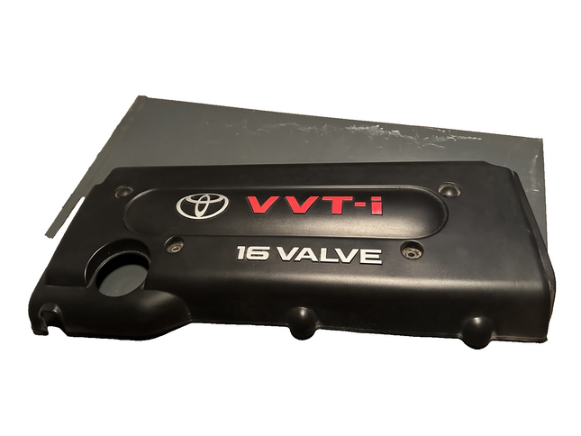 Toyota Camry 2AZ-FE Engine Cover Coil Cover OEM Black With Red Lettering