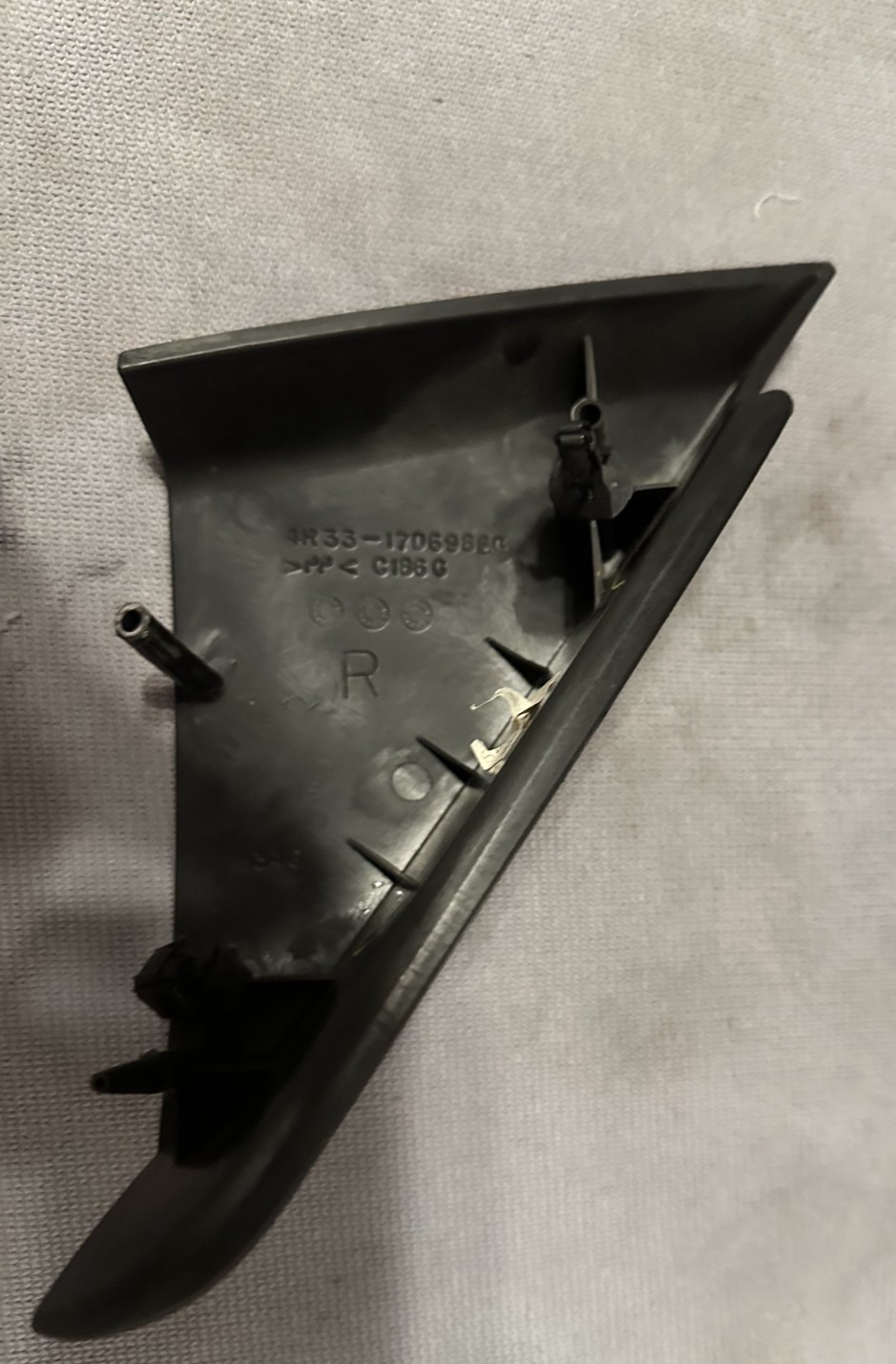 05-09 Mustang RH Right Door Bezel Trim OEM Black Passenger Side 7R33-17B699-AA