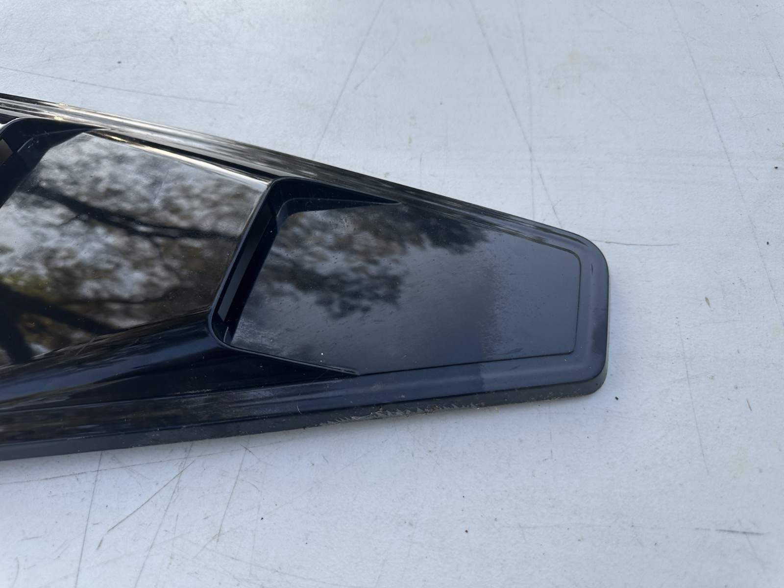 05-14 Ford Mustang SpeedForm Quarter Window Louvers Gloss Black Pair RH & LH