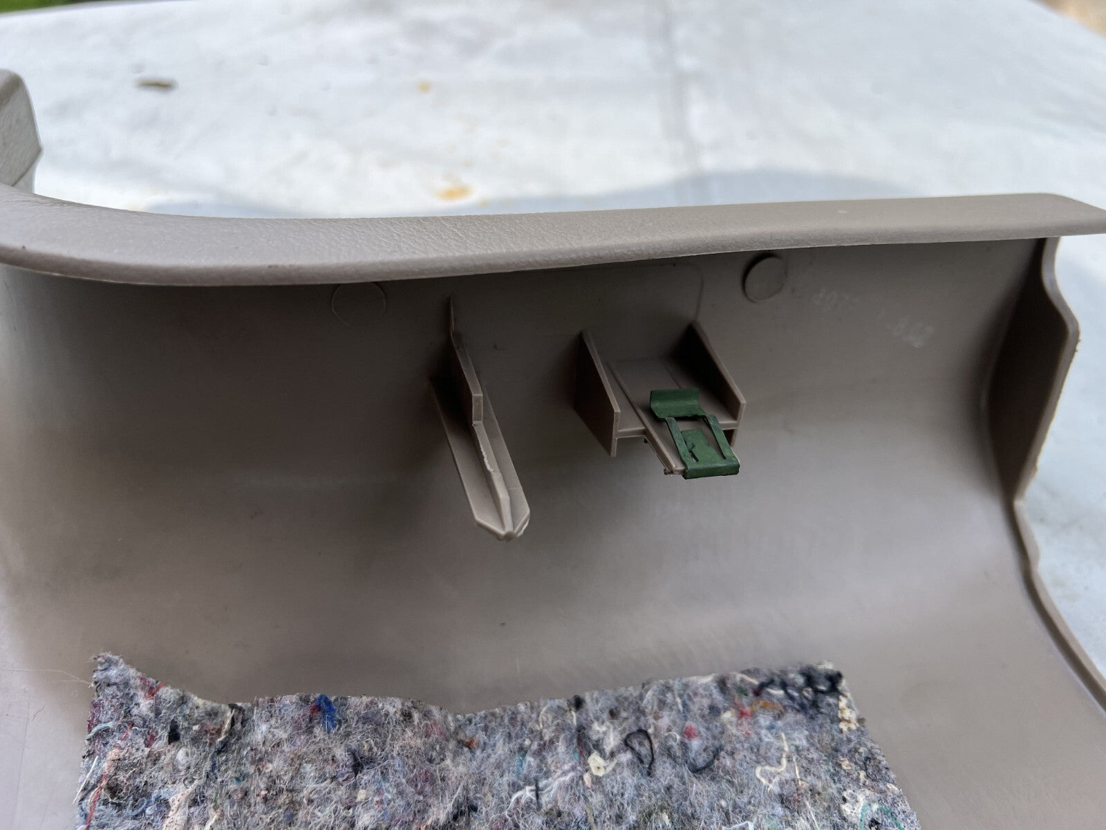 99-04 Ford Mustang RH Passenger Side Kick Panel Interior Trim Tan OEM