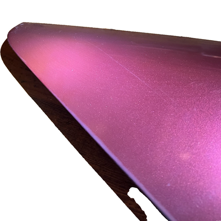 99-04 Ford Mustang Coupe Quarter Window Sail Panels Dark Red LH RH Pair OEM