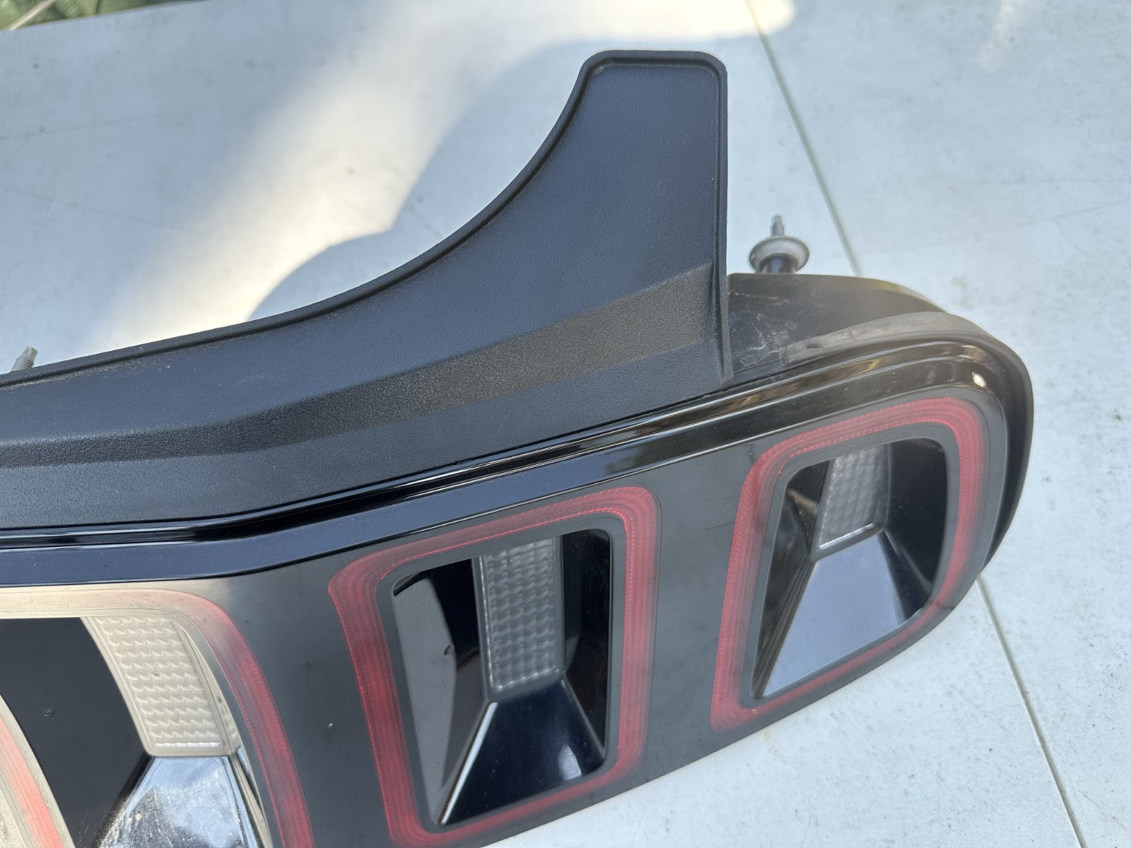 13-14 Ford Mustang Style Taillights Tail Lamps With Wiring Pair LH RH OEM