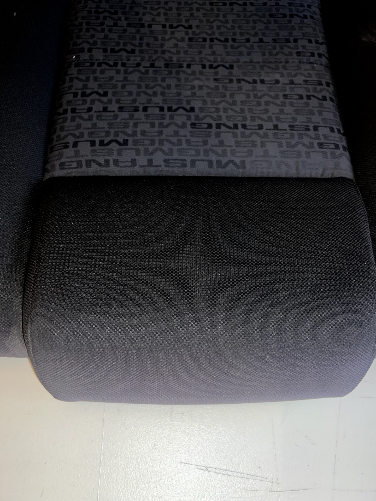 05-09 Ford Mustang Charcoal Black Cloth Seat Back RH Passenger OEM