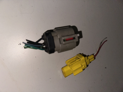 05-09 Ford Mustang Lower Front Seat Wire Plugs Power Seat OEM LH Driver