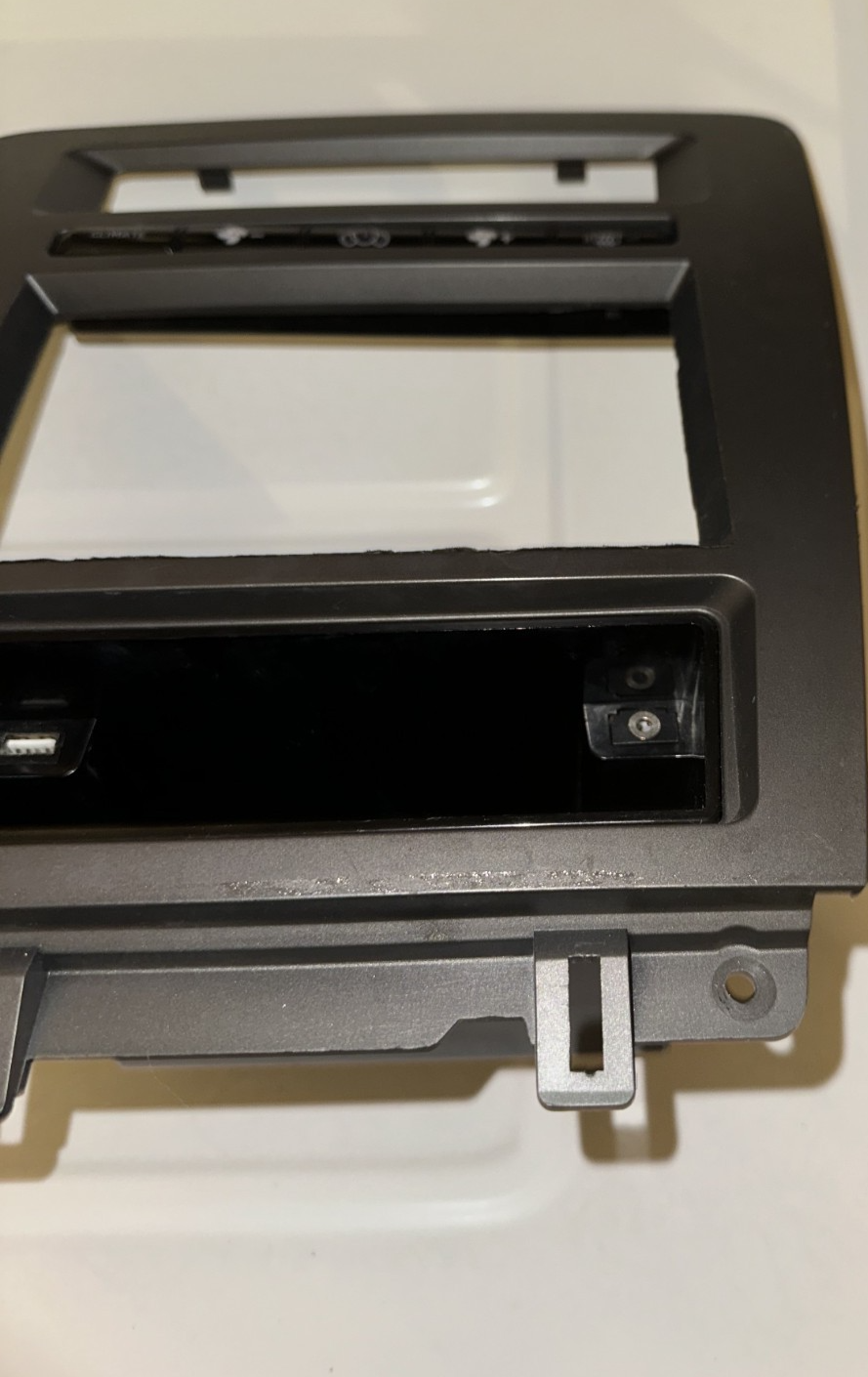 2010-2014 Ford Mustang iDatalink Radio Bezel Double Den W/ Climate Control OEM