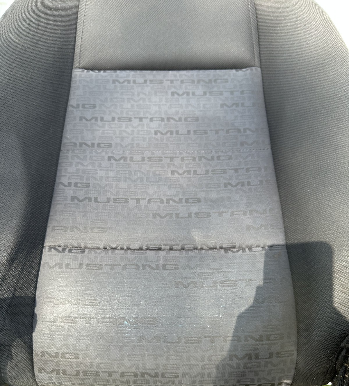 05-09 Ford Mustang Front Right RH Passenger Upper Seat Back Cloth OEM