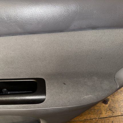02-06 Toyota Camry Door Panel Light Gray RH Passenger Rear OEM