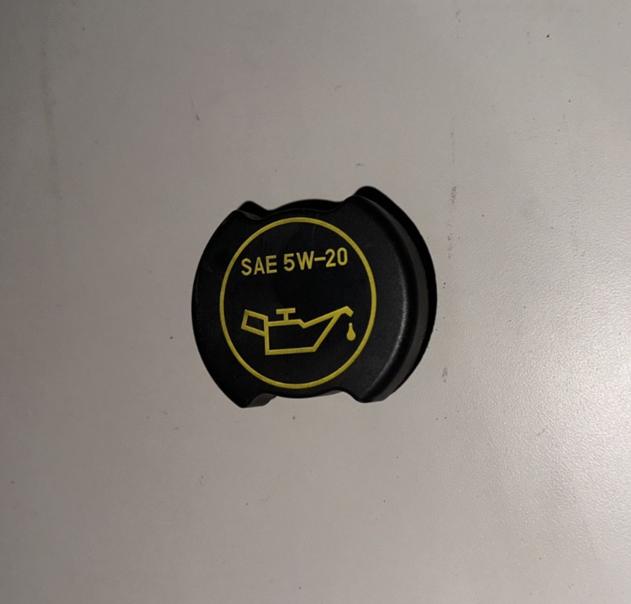05-09 Ford Mustang Explorer F150 Oil Fill Cap SAE 5W-20 Yellow
