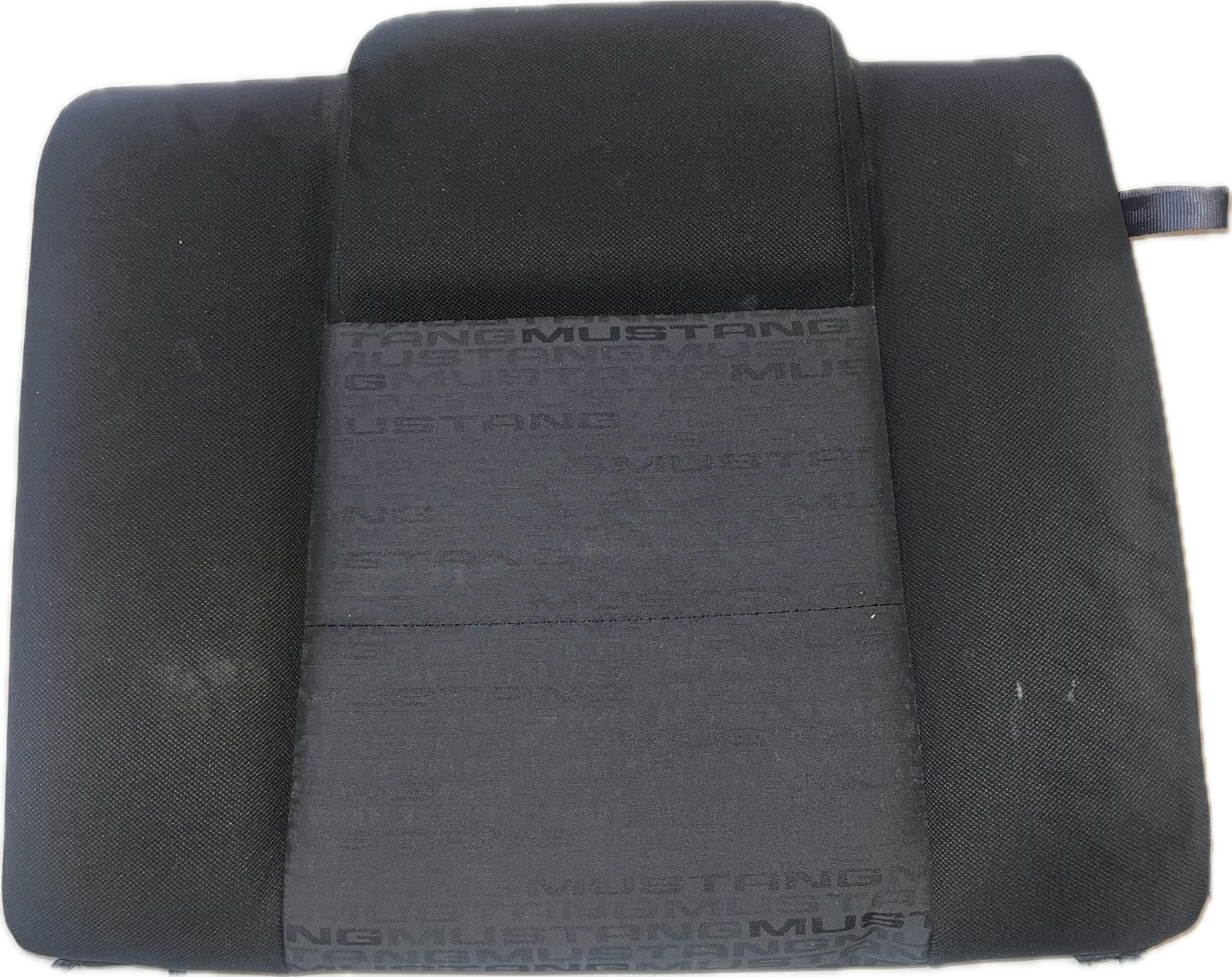 05-09 Ford Mustang Charcoal Black Cloth Upper Rear Seat Back LH Driver OEM