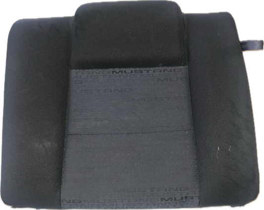 05-09 Ford Mustang Charcoal Black Cloth Upper Rear Seat Back LH Driver OEM
