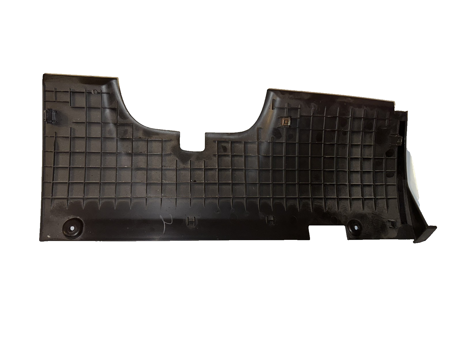 10-14 Ford Mustang Interior Knee Bolster Trim Panel Charcoal Black OEM