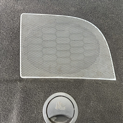 05-09 Ford Mustang Upper Trunk Rear Deck Carpet Black Speaker Trim Panel OEM