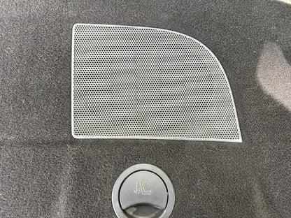 05-09 Ford Mustang Upper Trunk Rear Deck Carpet Black Speaker Trim Panel OEM