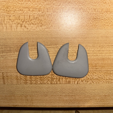 02-06 Toyota Camry Sun Visors Shades Covers Factory Gray OEM