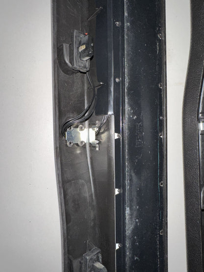 10-14 Ford Mustang Door Sill Trim Premium myColor Black RH LH Pair Set OEM