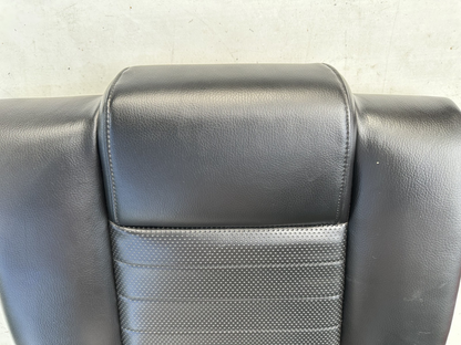 05-09 Ford Mustang Charcoal Black GT Leather Rear Seat Complete W/ Brackets OEM