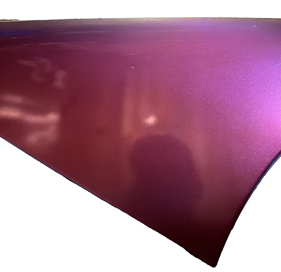 99-04 Ford Mustang Coupe Quarter Window Sail Panels Dark Red LH RH Pair OEM