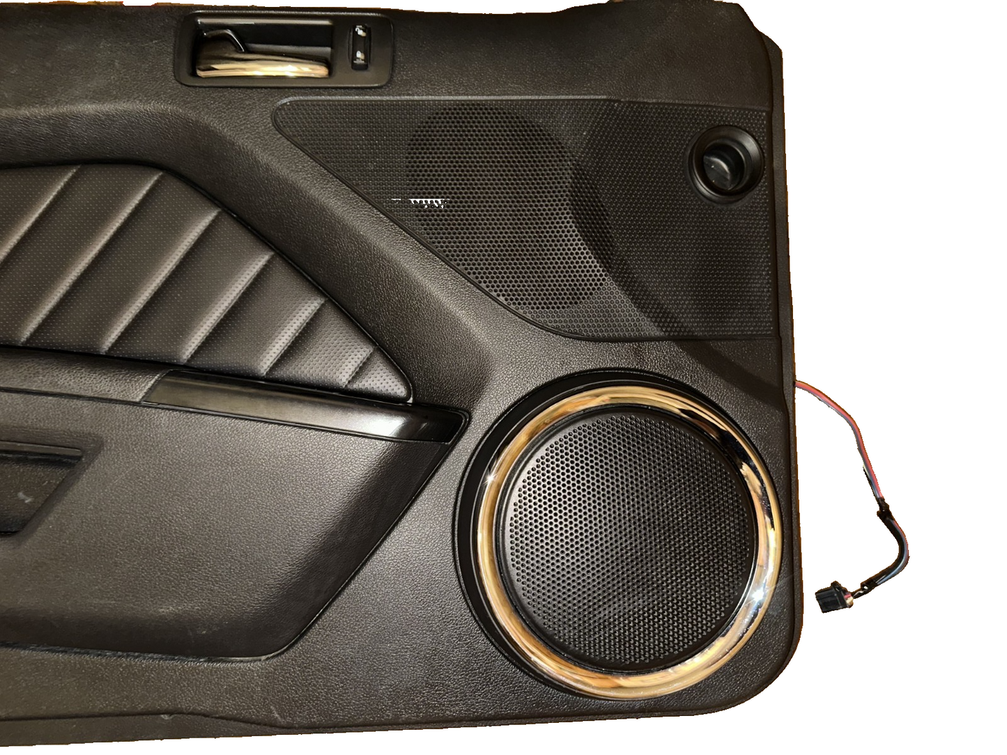 10-14 Mustang Door Panels Charcoal Black Pair LH RH Driver Passenger Side OEM