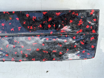 05-09 Ford Mustang Premium Forged Carbon Overlay Dash Trim Bezel Trim Set OEM