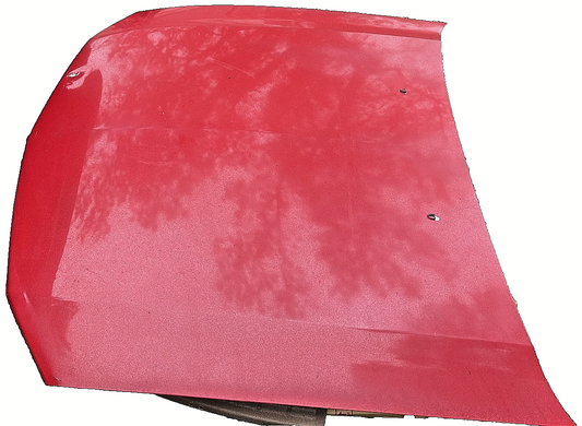 05-09 Ford Mustang Bright Red Hood Front W/ Hood Liner OEM