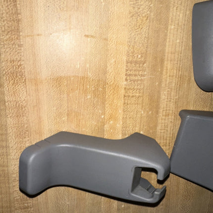 02-06 Toyota Camry Trim Panels Rear Seat Rail ALL 4 Cover Pair OEM Gray