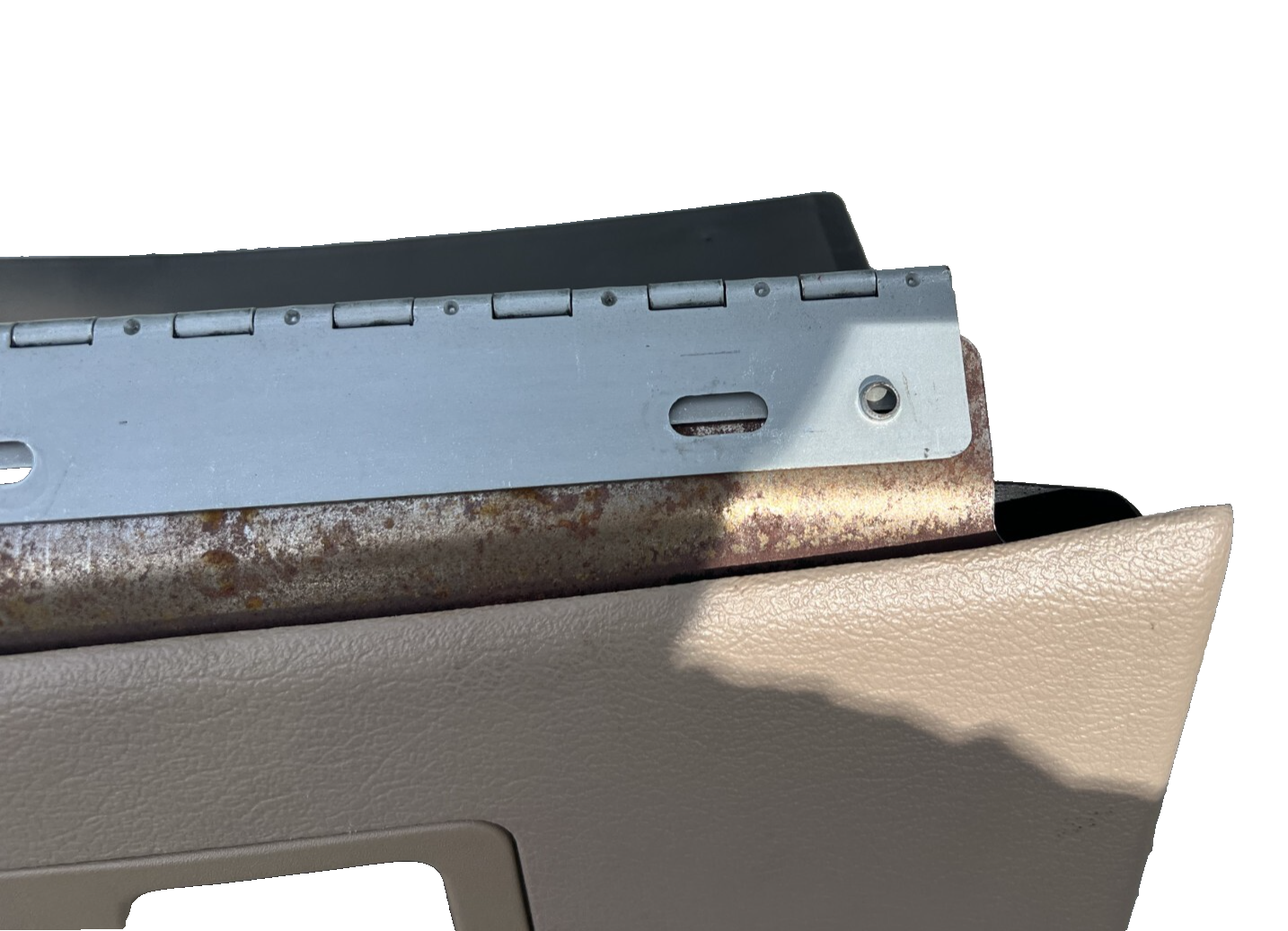 99-04 Ford Mustang Glove Box Medium Parchment Tan OEM
