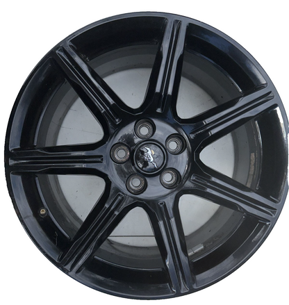 18-21 Ford Mustang Wheel Rim 19x8-1/2 Aluminum 7 Spoke Gloss Black OEM